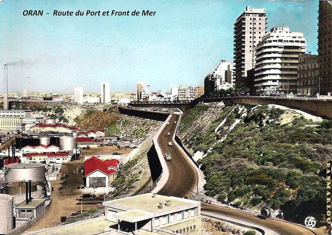 Oran - Route du Port et Front de Mer.jpg